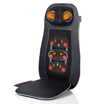 Funda De Asiento De Masaje Shiatsu Mcn Negro Medisana