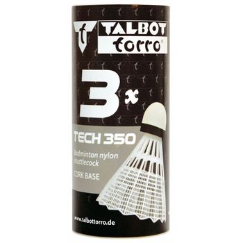 Volante De Bádminton Tolbot Torro Enebe 438005 3 Pcs Blanco