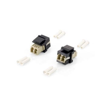 Conector Equip Keystone Fibra Optica Lc Duplex 8ud