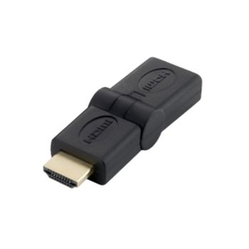 Adaptador Hdmi Equip Macho Hembra Con Diseño Plegable