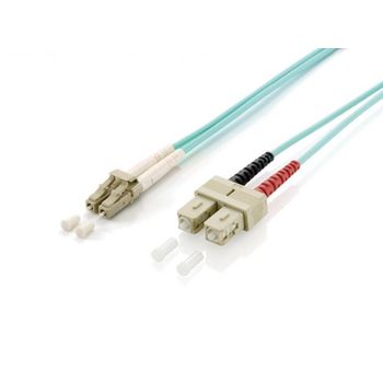 Cable De Conexion De Fibra Optica Lc/sc-om3 15m Equip