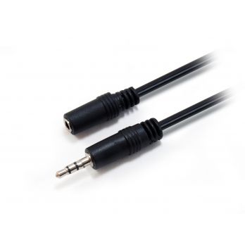 Cable Audio Estereo Equip Jack 3.5 Macho / Hembra 2.5m