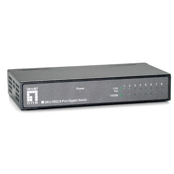 Switch Level One Geu-0822 8 Puertos Gigabit