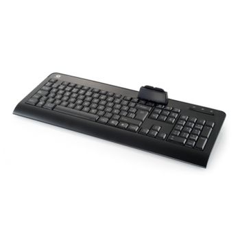 Teclado Conceptronic Con Lector De Dnickbesmartid Negro