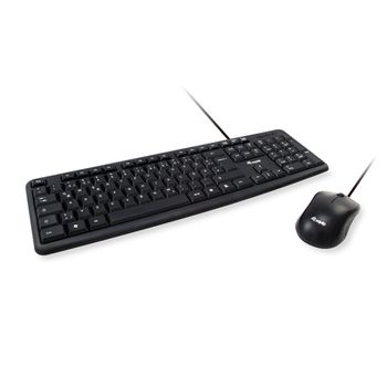 Equip 245202 Teclado Usb Azerty Portugués Negro