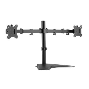 Soporte Pantalla Sobremesa 13"-32" Doble Brazo Soporta 2 Mon