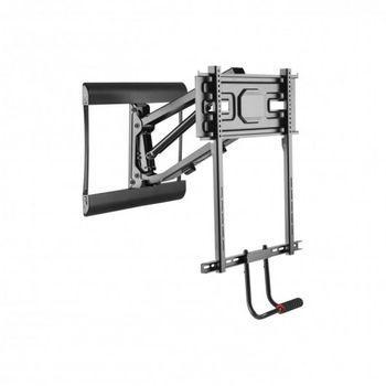 Soporte De Pared Desplegable Para Tv De 43"-70" - Gestion De Cables - Piston De Gas - Peso Max 35kg - Vesa 600x400mm Equip