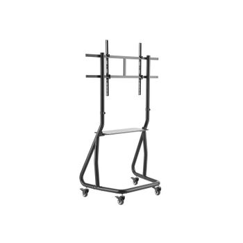 Soporte Pantalla De Suelo Con Ruedas Equip Para Pantalla  Heavy-duty 60 - 105 Fijo  Max. Vesa  1000x600 Hasta 100kg