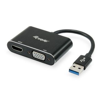 Adaptador Usb 3.0 /hdmi Y Vga Equip