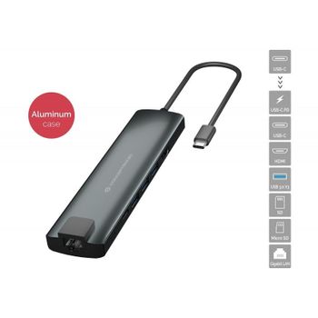 Adaptador Conceptronic 9 En 1 Usb-c