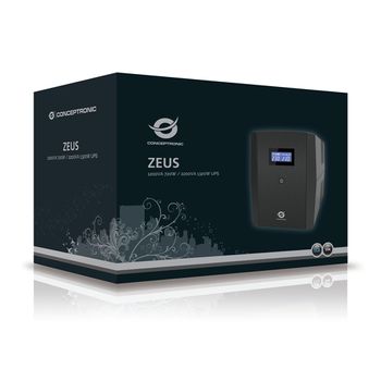 Conceptronic Zeus04ep Sistema De Alimentación Ininterrumpida (ups) Línea Interactiva 2,2 Kva 1320 W 5 Salidas Ac