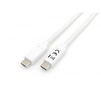 Equip - 128361 Cable Usb 1 M Usb 3.2 Gen 1 (3.1 Gen 1) Usb C Blanco