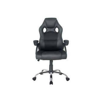 Silla Oficina Ergonómica Con Regulación Lumbar, Silla De Escritorio Para  Ordenador, Cómoda Y Giratoria, Color Azul Y Negro con Ofertas en Carrefour