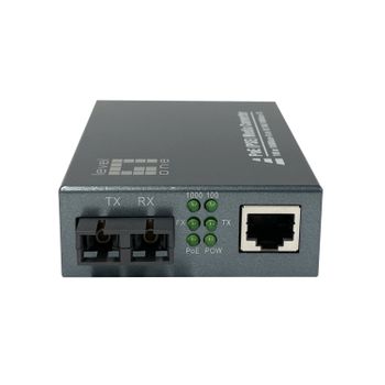 Levelone Gvt-2013 Convertidor De Medio 1000 Mbit/s 850 Nm Multimodo Gris