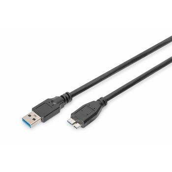 Cable Micro Usb Digitus   Negro (1,8 M)