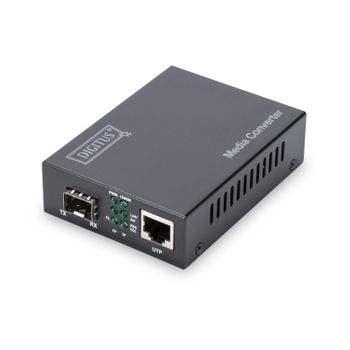 Digitus Dn-82130 Convertidor De Medio 1000 Mbit/s Negro