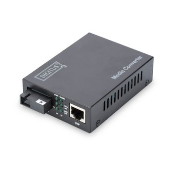 Digitus Dn-82123 Convertidor De Medio 1000 Mbit/s 1550 Nm Monomodo Negro