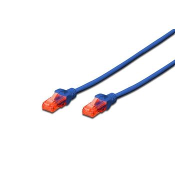 Digitus Cable De Red Awg26 Cat6 U/utp  5m Azul  Dk-1612-050