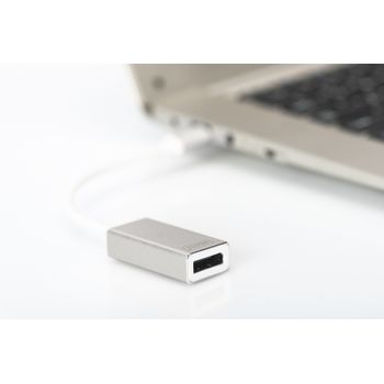 Digitus Adaptador Gráfico Displayport 4k Usb Type-c™