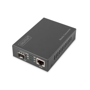 Digitus Dn-82211 Convertitore Multimediale Di Rete 10000 Mbit/s Nero