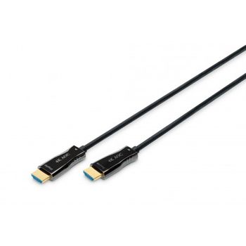 Digitus - Cable De Fibra Óptica Híbrido Hdmi® Aoc, Uhd 4k, 10 M