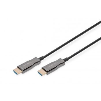 Digitus - Cable De Fibra Óptica Híbrido Hdmi® Aoc, Uhd 4k, 15 M