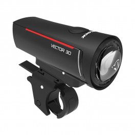 Trelock Faro Delantero Led Ls 300 I-go Vector 30 Lux Usb Con Soporte