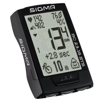 Monitor De Actividad Para Bicicleta Bc 23.16 Sts Negro 2317 Sigma