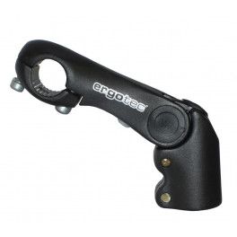 Ergotec Potencia Kobra Vario Ahead 40 25.4/28.6/110 Mm Angulo Ajustable Aluminio Negro