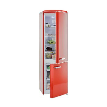 Frigorífico Combi Exquisit Rkgc250-70-h-160e Rojo