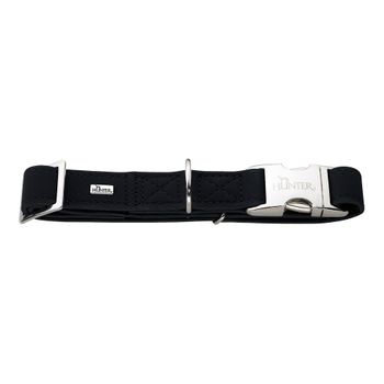 Collar Para Perro Hunter Softie Alu-strong Negro (40-55 Cm)