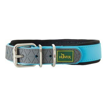 Collar Para Perro Hunter Convenience Comfort Turquesa (22-30 Cm)