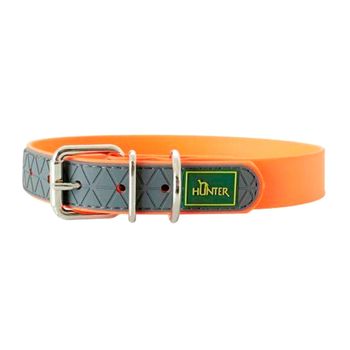 Collar Para Perro Hunter Convenience Naranja (28-36 Cm)