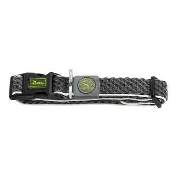 Collar Para Perro Hunter Basic Hilo Antracita Talla S (30-43 Cm)