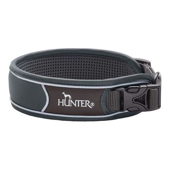 Collar Para Perro Hunter Divo Gris (35-45 Cm)