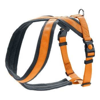 Arnés Para Perro Hunter London Comfort 57-70 Cm Naranja Talla M