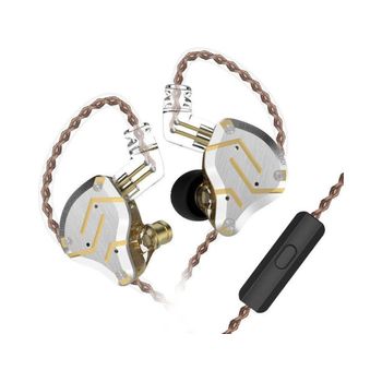 Auriculares Bluetooth Veanxin Zs10pro9013 (in Ear - Microfone - Cancelación De Ruido - Dourado)