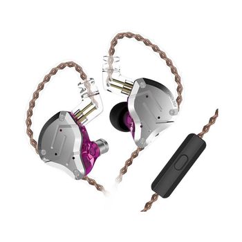 Auriculares Bluetooth Veanxin Zs10pro9014 (in Ear - Microfone - Cancelación De Ruido - Roxo)