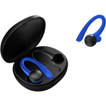 Auriculares Bluetooth True Wireless Veanxin T79015 (in Ear - Microfone - Cancelación De Ruido - Azul)