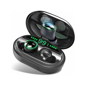 Auriculares Bluetooth True Wireless Veanxin C5s2 (in Ear - Microfone - Cancelación De Ruido - Preto)