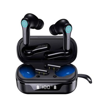 Auriculares Bluetooth True Wireless Veanxin Lyejl145 (in Ear - Microfone - Cancelación De Ruido - Preto)