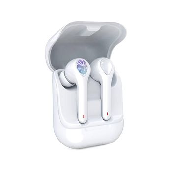 Auriculares Bluetooth True Wireless Veanxin Lyejl146 (in Ear - Microfone - Cancelación De Ruido - Branco)