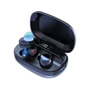 Auriculares Bluetooth True Wireless Veanxin Lyejl159 (in Ear - Microfone - Cancelación De Ruido - Prateado)