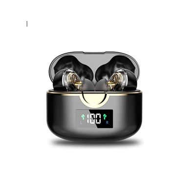 Auriculares Bluetooth True Wireless Veanxin Lyejl160 (in Ear - Microfone - Cancelación De Ruido - Prateado)