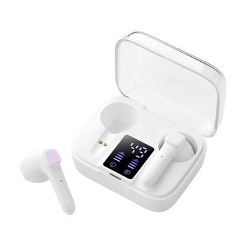 Auriculares Bluetooth True Wireless Veanxin Lyejl162 (in Ear - Microfone - Cancelación De Ruido - Branco)