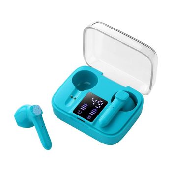 Auriculares Bluetooth True Wireless Veanxin Lyejl163 (in Ear - Microfone - Cancelación De Ruido - Azul)