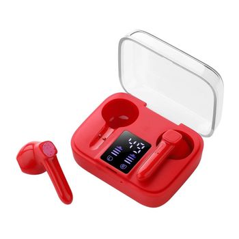 Auriculares Bluetooth True Wireless Veanxin Lyejl164 (in Ear - Microfone - Cancelación De Ruido - Vermelho)