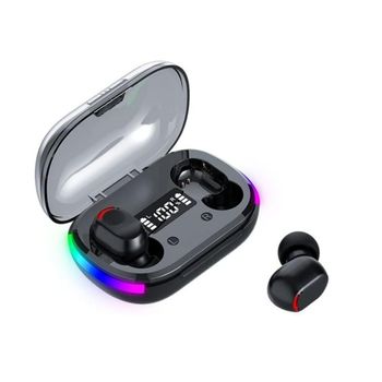 Auriculares Inalámbricos Auriculares Bluetooth Para Juegos Auriculares Intrauditivos Tws Negro Veanxin