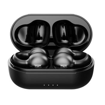 Auriculares De Conducción Ósea Sin Veanxin Bluetooth Negros