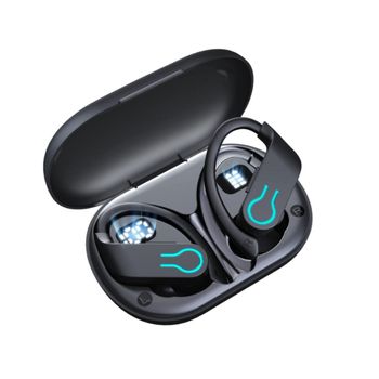 Auriculares Sem Over Ear Play Veanxin Bluetooth Negro